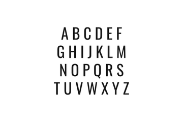 Upper Case/Capital Letter Decals - Letters A-Z - Vinyl Decal for Homes, Mailbox, Doors, and More!